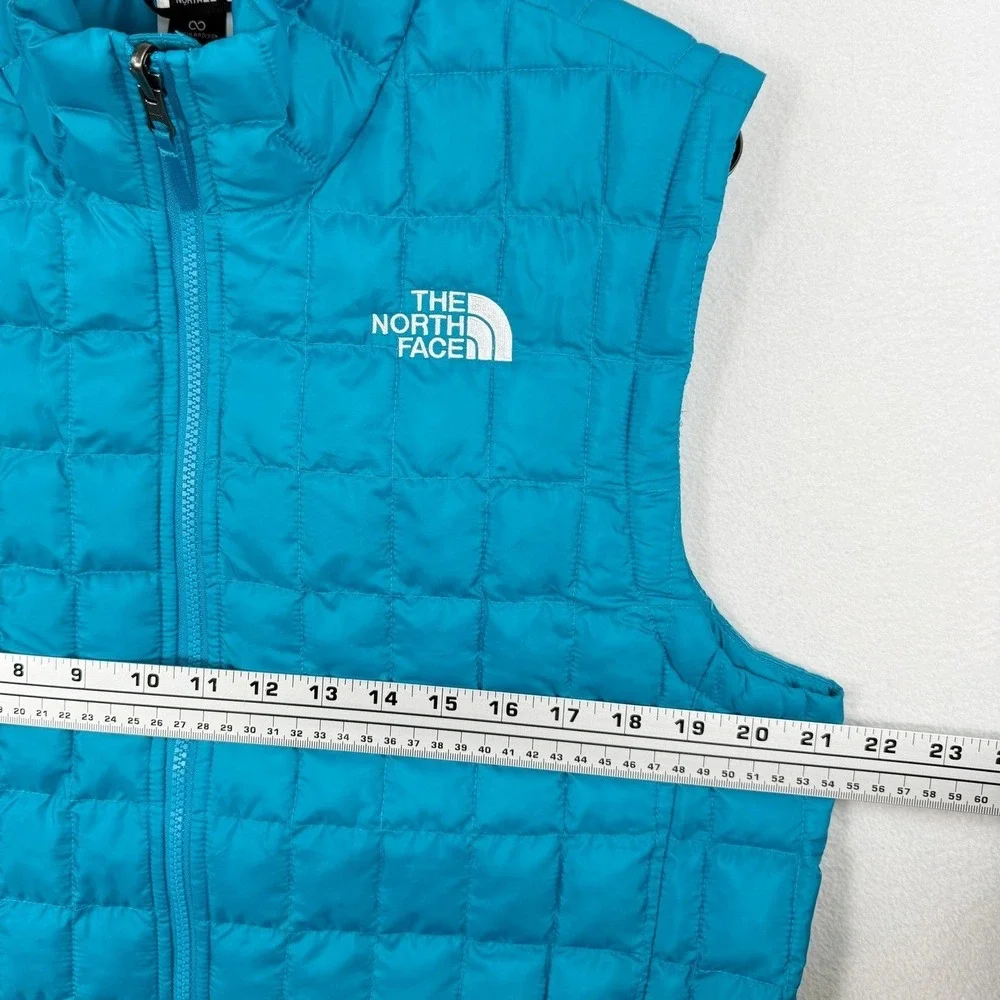 The North Face Thermoball Vest Mens Size M‎ Alkaline Blue Packable - NEW